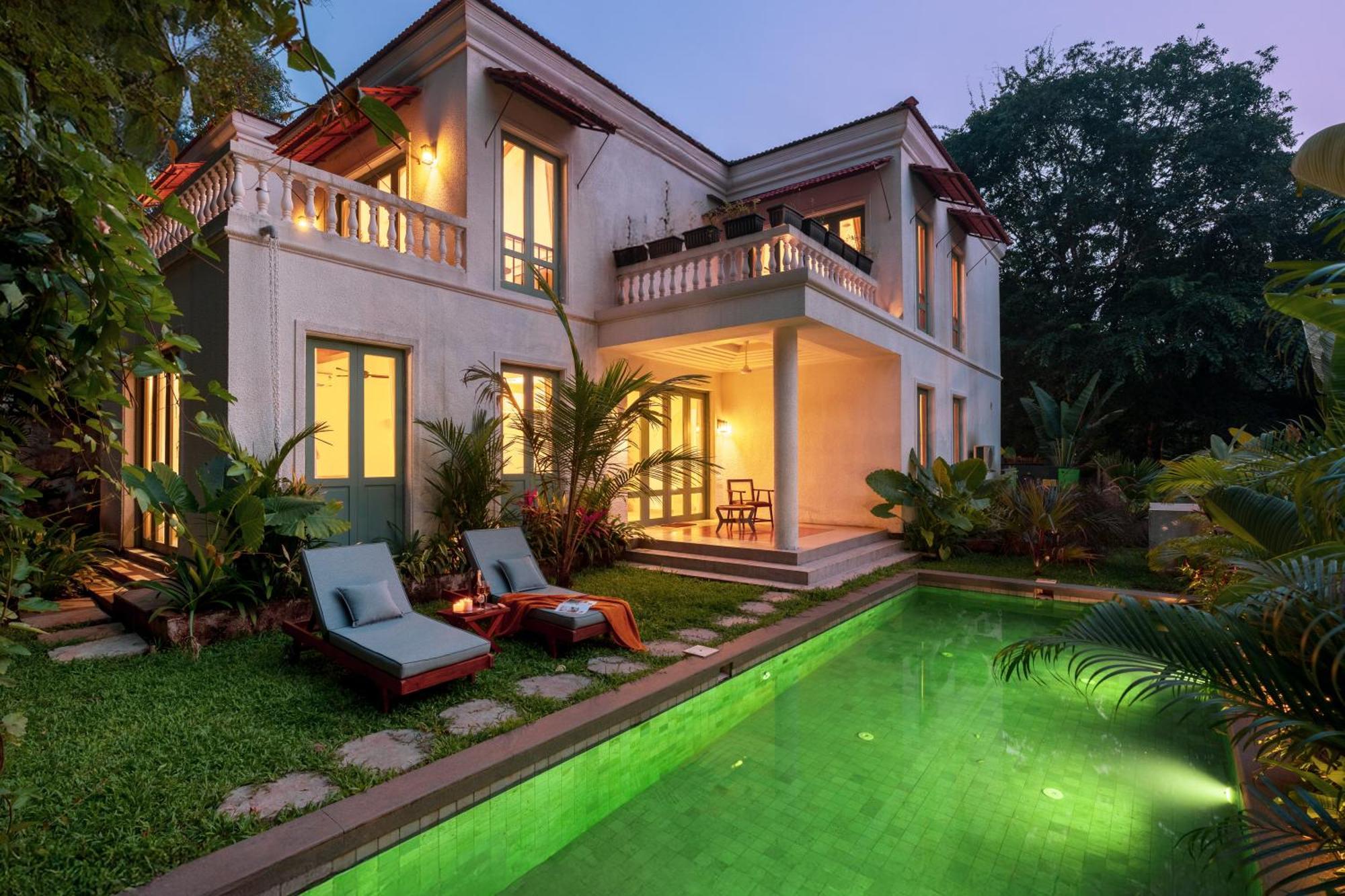 La Branca Villa Siolim Ngoại thất bức ảnh